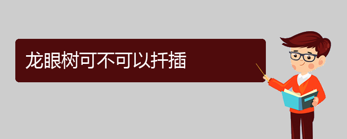 龙眼树可不可以扦插