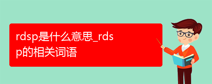 rdsp是什么意思_rdsp的相关词语